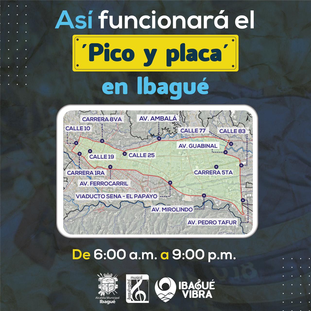 Ibagué tendrá un nuevo ‘pico y placa’ Alerta Noticias Ibagué